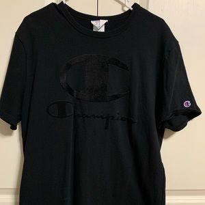 Champion black tee